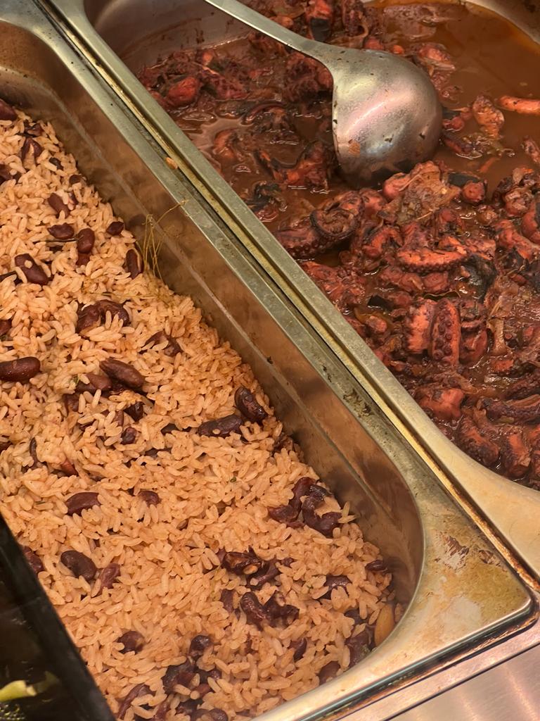 Repas traditionnel créole Saint-Claude